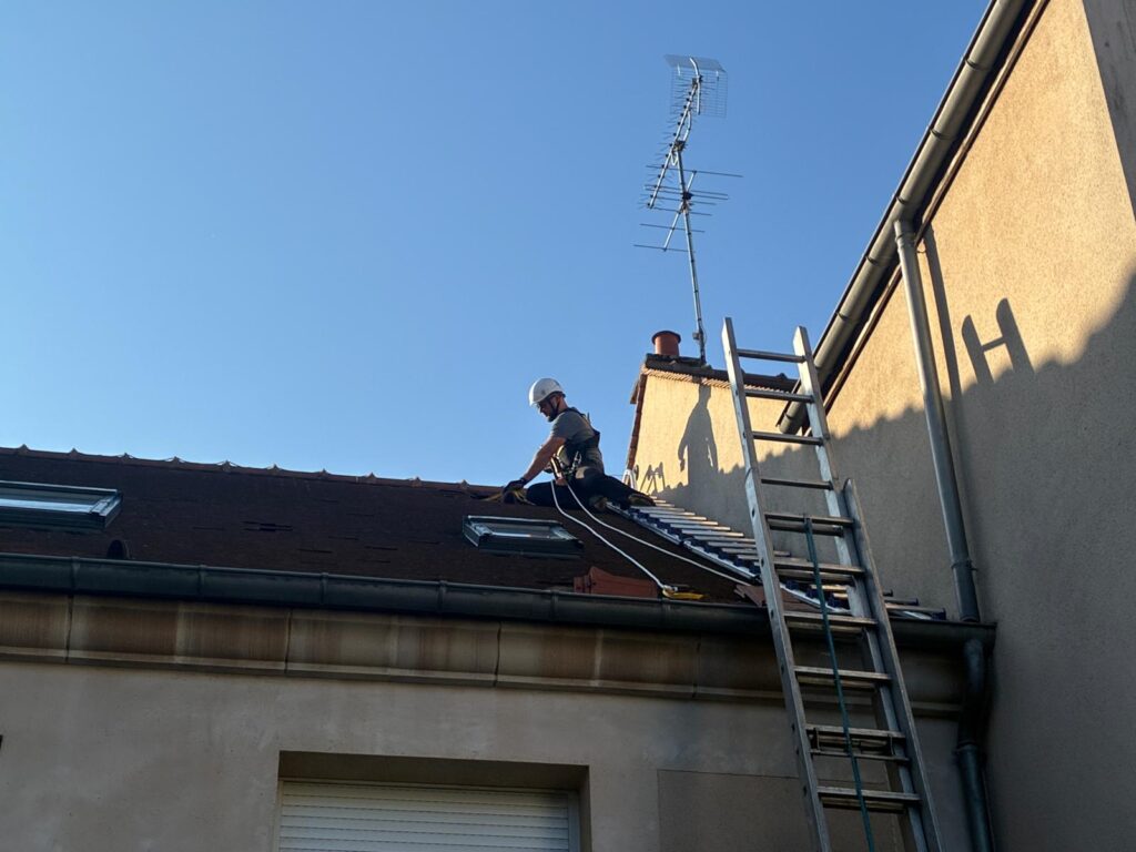 intervention toiture couvreur Yvelines Andrésy