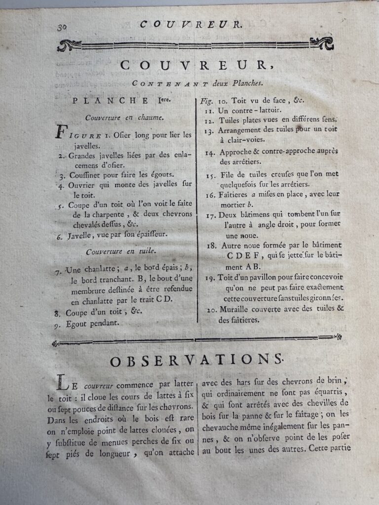 planche couvreur encyclopédie savoir faire toiture
