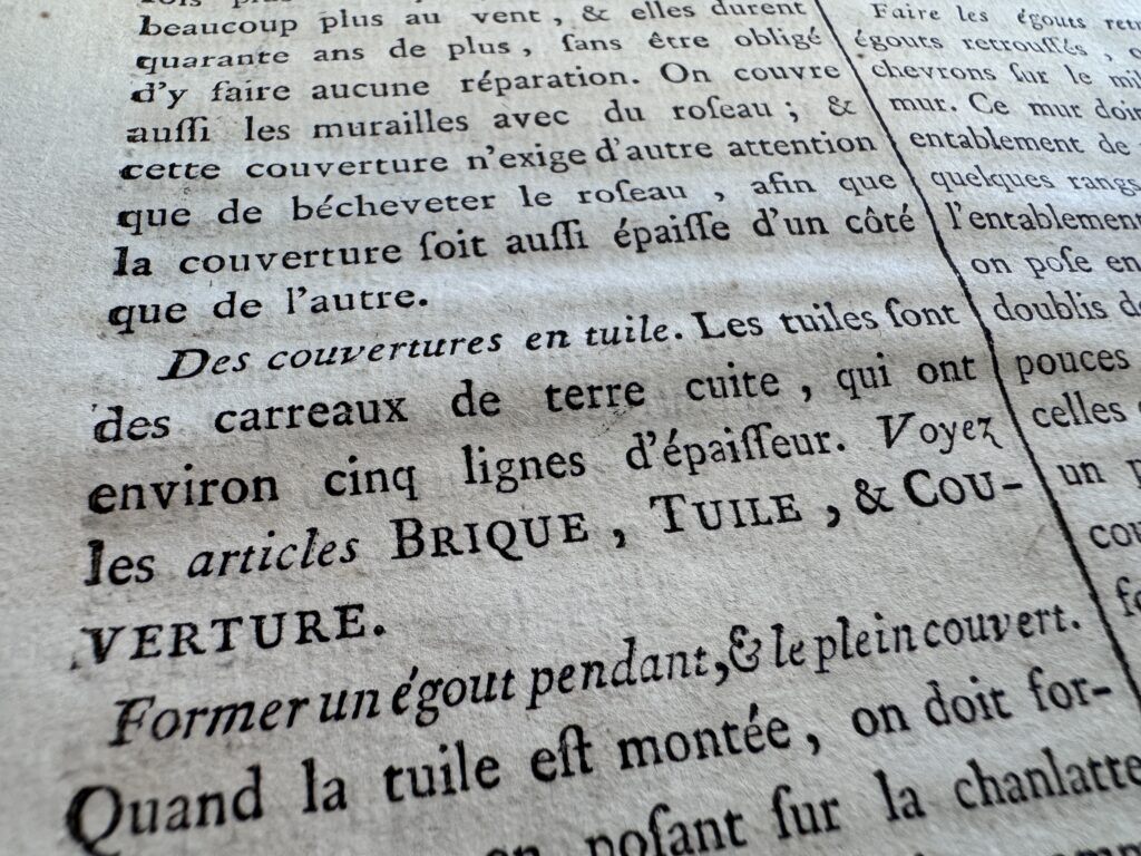 planche vocabulaire couvreur encyclopédie savoir faire toiture